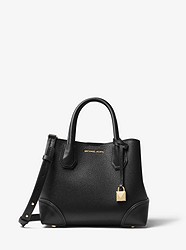 Mercer Gallery Small Pebbled Leather Satchel - BLACK - 30H7GZ5T1T