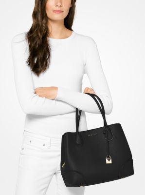 michael kors mercer gallery medium center zip tote bag