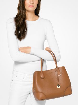 Michael kors mercer gallery large leather satchel sale