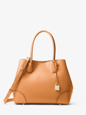 Michael Kors Mercer Gallery Medium Logo hotsell Satchel