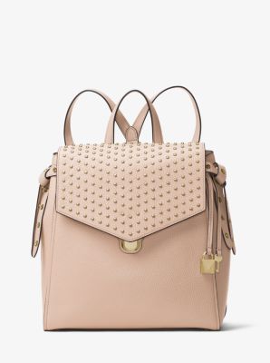 Bristol medium shop studded leather satchel