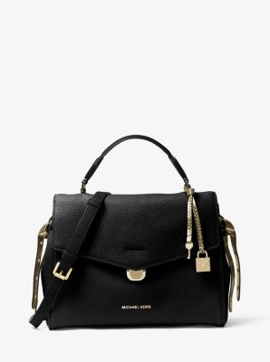 bristol medium logo satchel michael kors