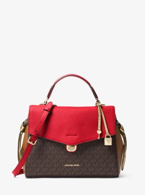 Bristol medium logo 2025 satchel michael kors