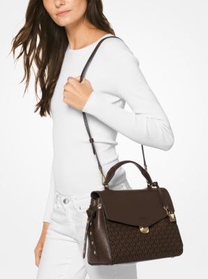 Bristol medium logo satchel michael kors new arrivals