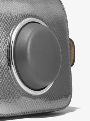 Sac Scout en cuir gaufr&eacute; pour appareil photo