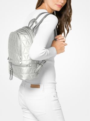 Michael kors on sale silver backpack