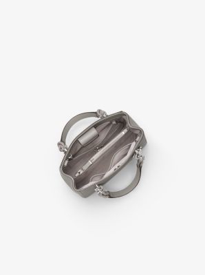 MICHAEL KORS Leather Purse Handbag Satchel Small, Cynthia Color