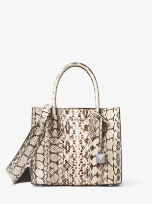 michael kors snakeskin shoulder bag