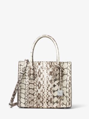 Michael kors 2025 medium snakeskin pouch