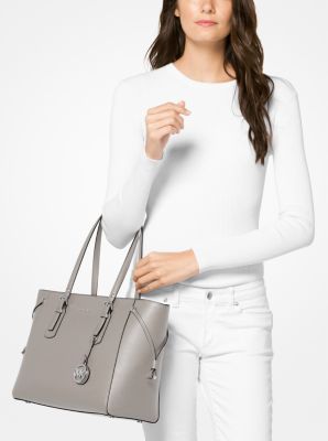 michael kors voyager medium logo tote