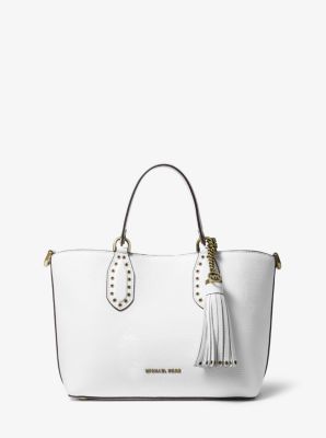 Brooklyn Small Pebbled Leather Satchel | Michael Kors