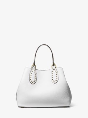 Brooklyn Small Pebbled Leather Satchel | Michael Kors