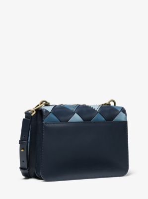 Mott large outlet embellished leather crossbody