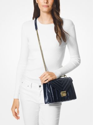 Whitney Large Quilted Leather Convertible Shoulder Bag | Michael Kors