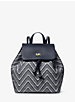 Junie Medium Woven Leather Backpack image number 0