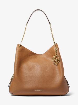 michael kors tan leather bag