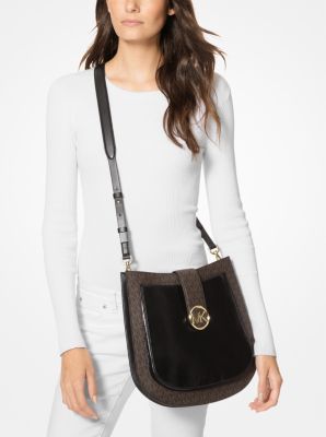 Michael kors lillie clearance large messenger