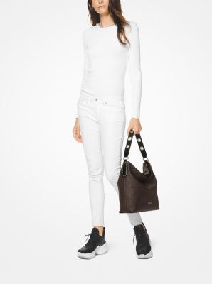 Brooklyn Large Logo Shoulder Bag | Michael Kors Canada