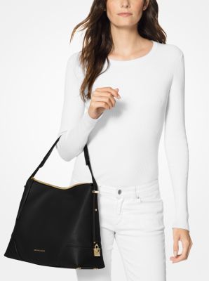 ショルダーバッグ・ポシェット CROSBY SHOULDER BAG Crosby Large Pebbled Leather Shoulder Bag | Michael Kors [US]