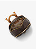 Rhea Medium Logo and Pebbled Leather Backpack image number 1