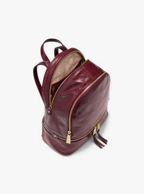 Michael michael kors rhea outlet medium embellished leather backpack