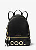 Rhea Medium Embellished Leather Backpack image number 0