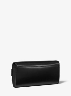 Michael michael kors bellamie polished leather clearance clutch