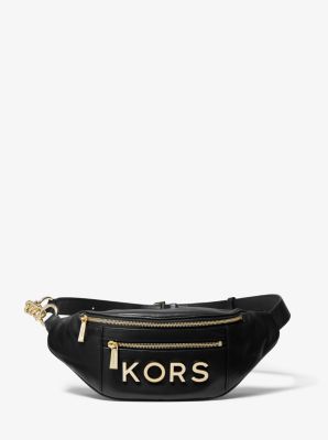 Michael kors medium leather top belt bag