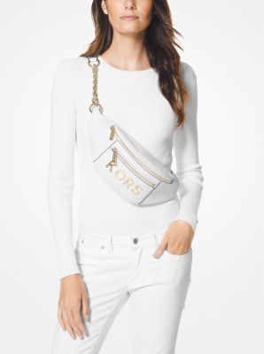 Michael kors belt bag white best sale