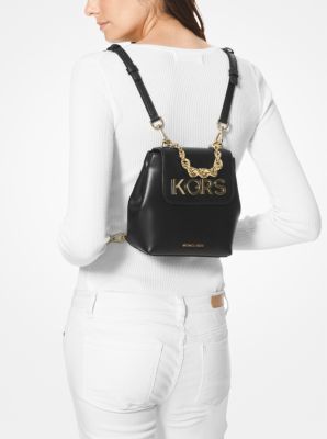 Michael michael kors mott leather backpack new arrivals