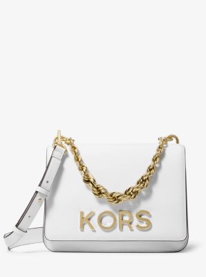 Mott Large Embellished Leather Crossbody Bag Michael Kors
