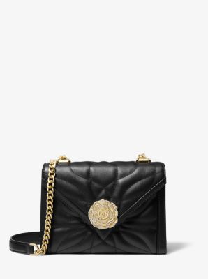 michael kors x yang mi whitney large studded leather convertible shoulder bag