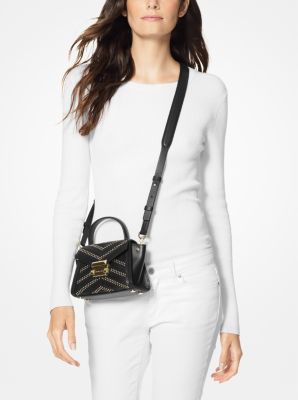 Whitney mini leather online satchel