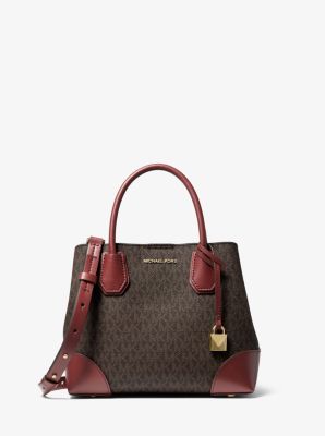 Mercer Gallery Small Logo Satchel Michael Kors