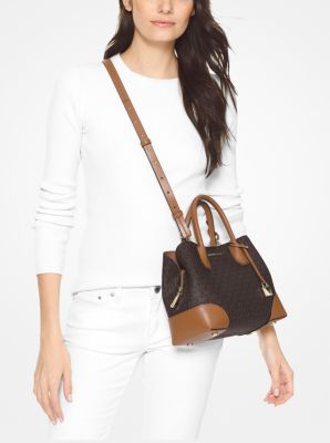 MICHAEL KORS Mercer Gallery Medium Logo Satchel ~ Today's Fashion