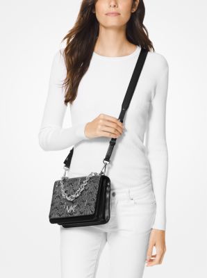 Mott large deco 2025 quilted leather crossbody