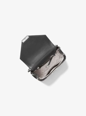 Whitney Metallic Logo Jacquard Backpack