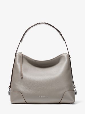 Michael kors crosby clearance pebble leather shoulder bag