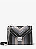 Grand sac à épaule Whitney convertible en cuir matelassé tricolore image number 0