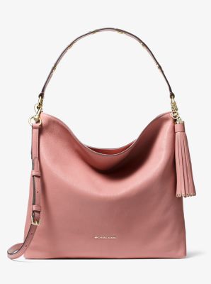 Brooklyn large leather cheap shoulder bag michael kors