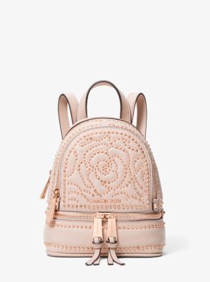 Rose michael shop kors backpack