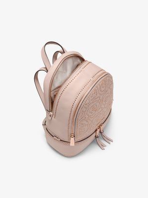 Michael kors rhea store backpack rose gold