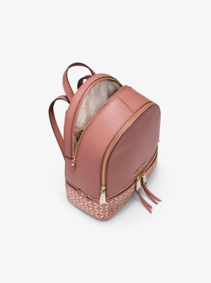 Michael kors rhea medium store embellished leather backpack