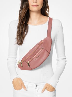 Medium Leather Belt Bag | Michael Kors