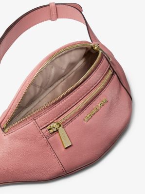 Michael Kors Outlet: Michael pouch in grained synthetic leather