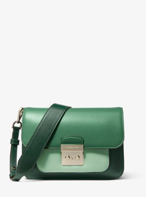 Sloan Editor Tri-Color Leather Shoulder Bag | Michael Kors