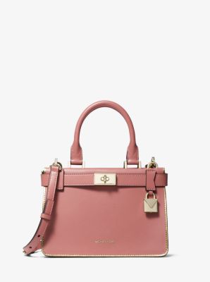 Tatiana Mini Leather Satchel Michael Kors