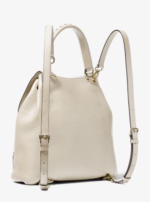 Viv Large Pebbled Leather Backpack image number 2