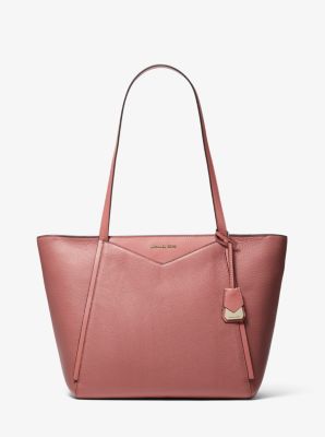 Whitney large pebbled leather tote sales