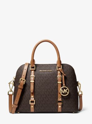 Bedford Legacy Medium Logo Dome Satchel 